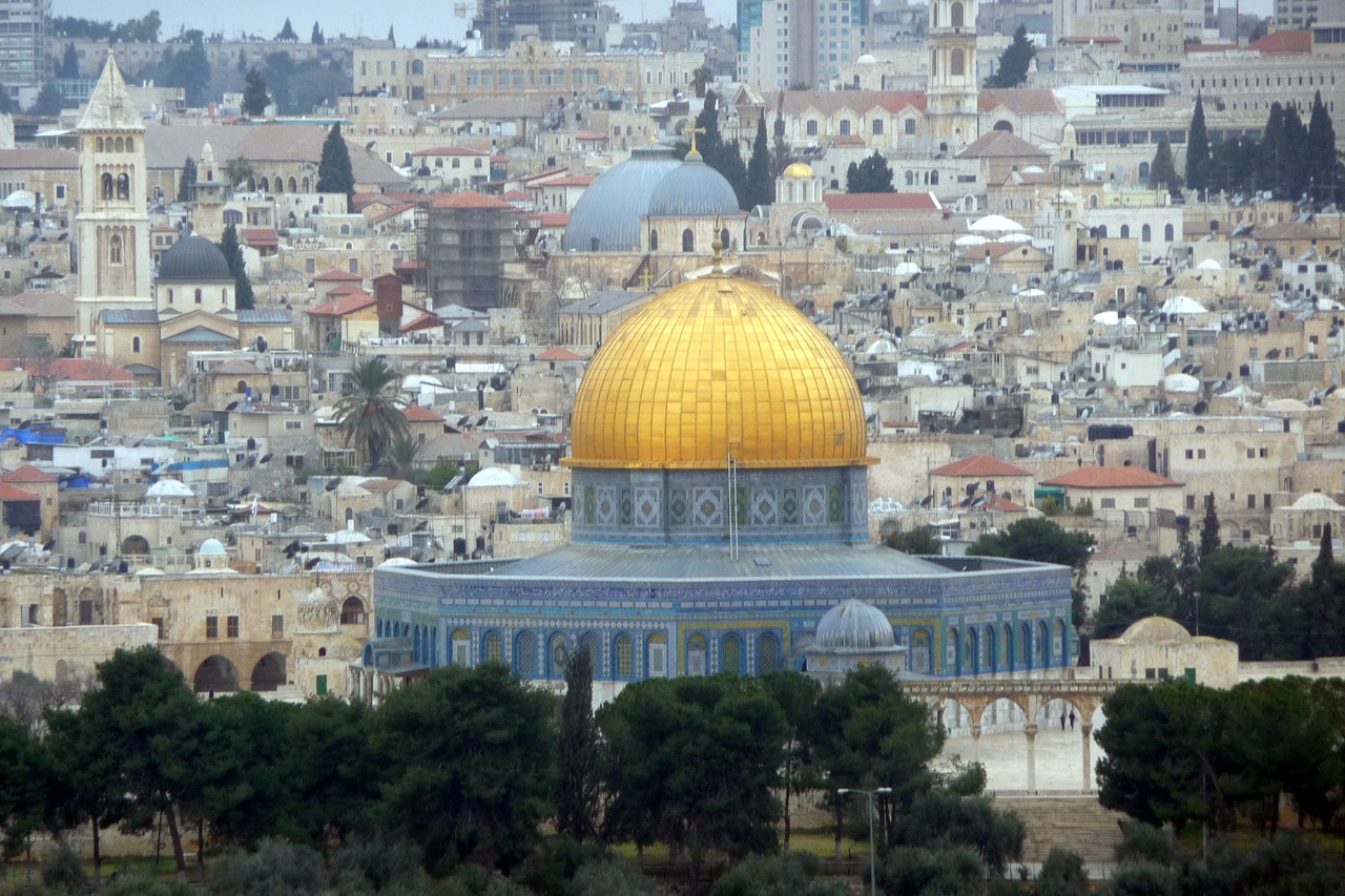 israel  jerusalem  dome of the rock free photo