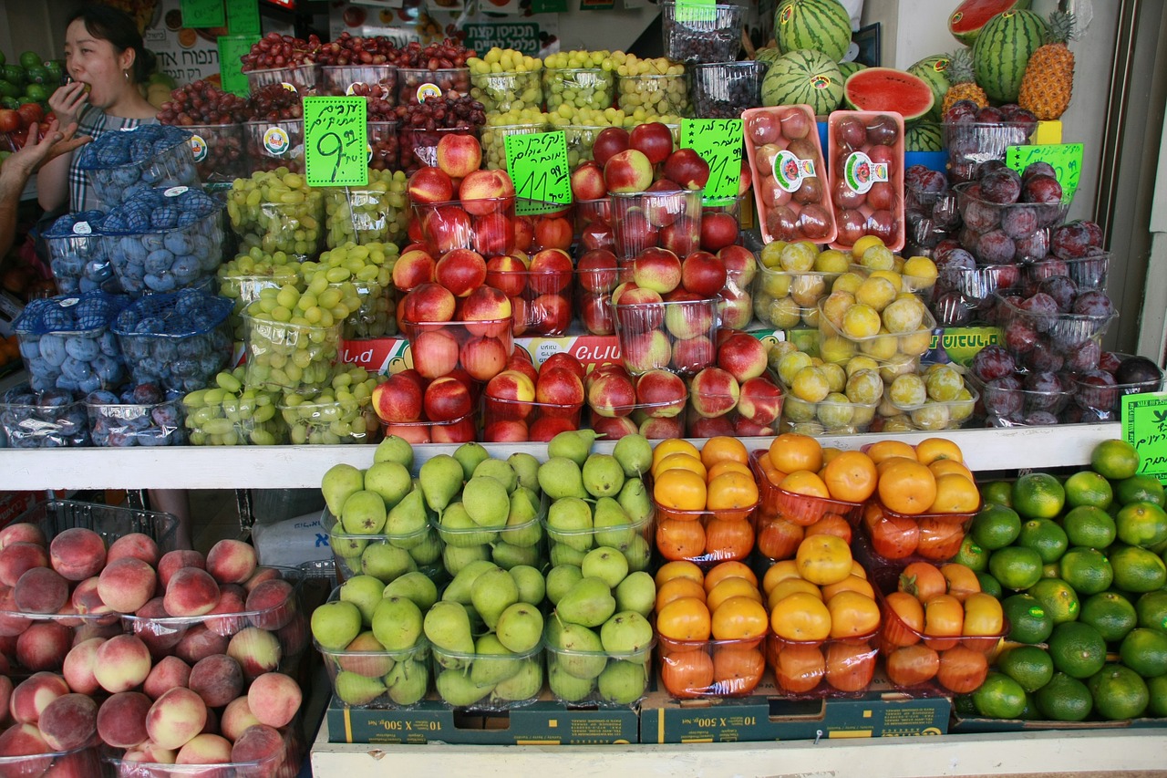 israel tel aviv fruit free photo