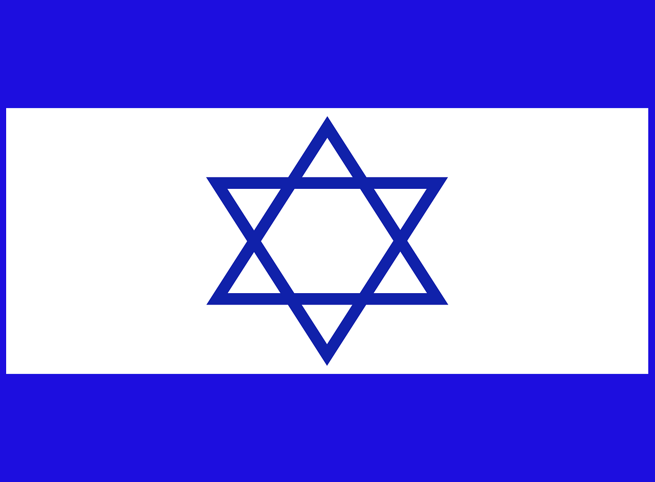 israel flag  graphic  world free photo