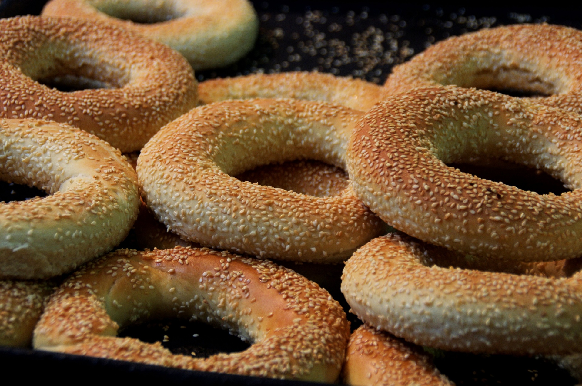 israel bagels market free photo