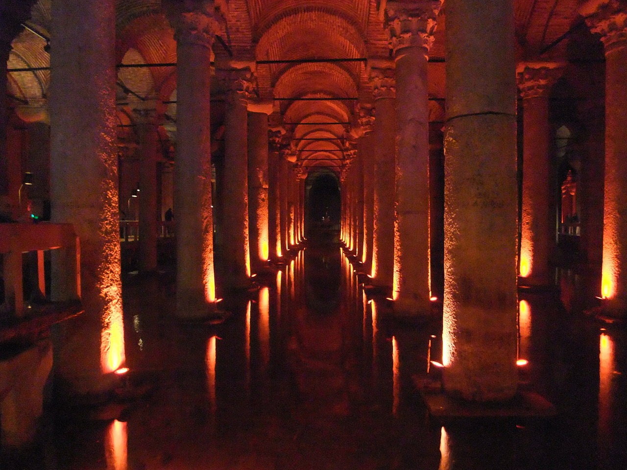 istanbul basilica cistern architecture free photo