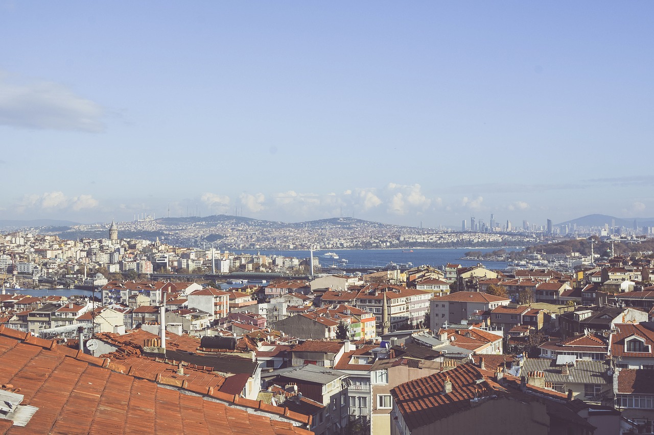 istanbul roofs turkey free photo