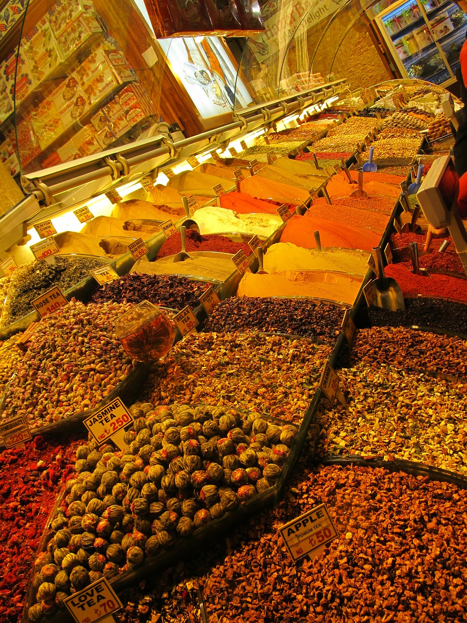 istanbul spices bazaar free photo