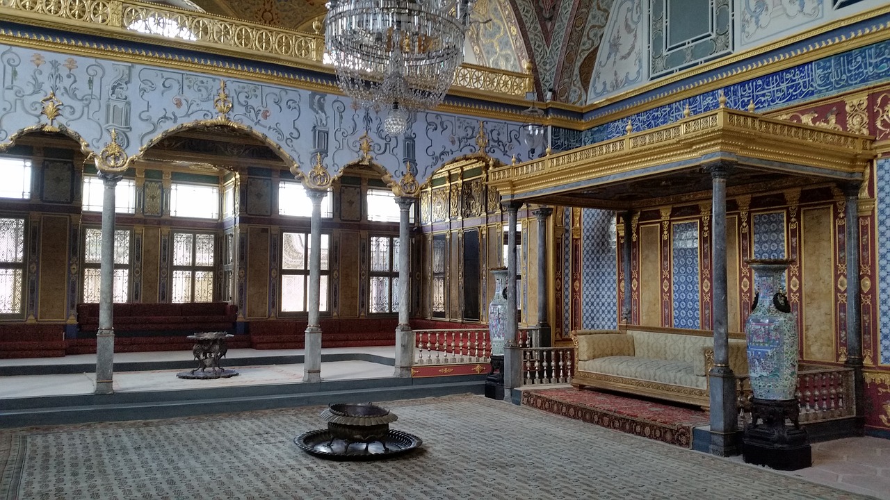 istanbul topkapi palace imperial hall free photo