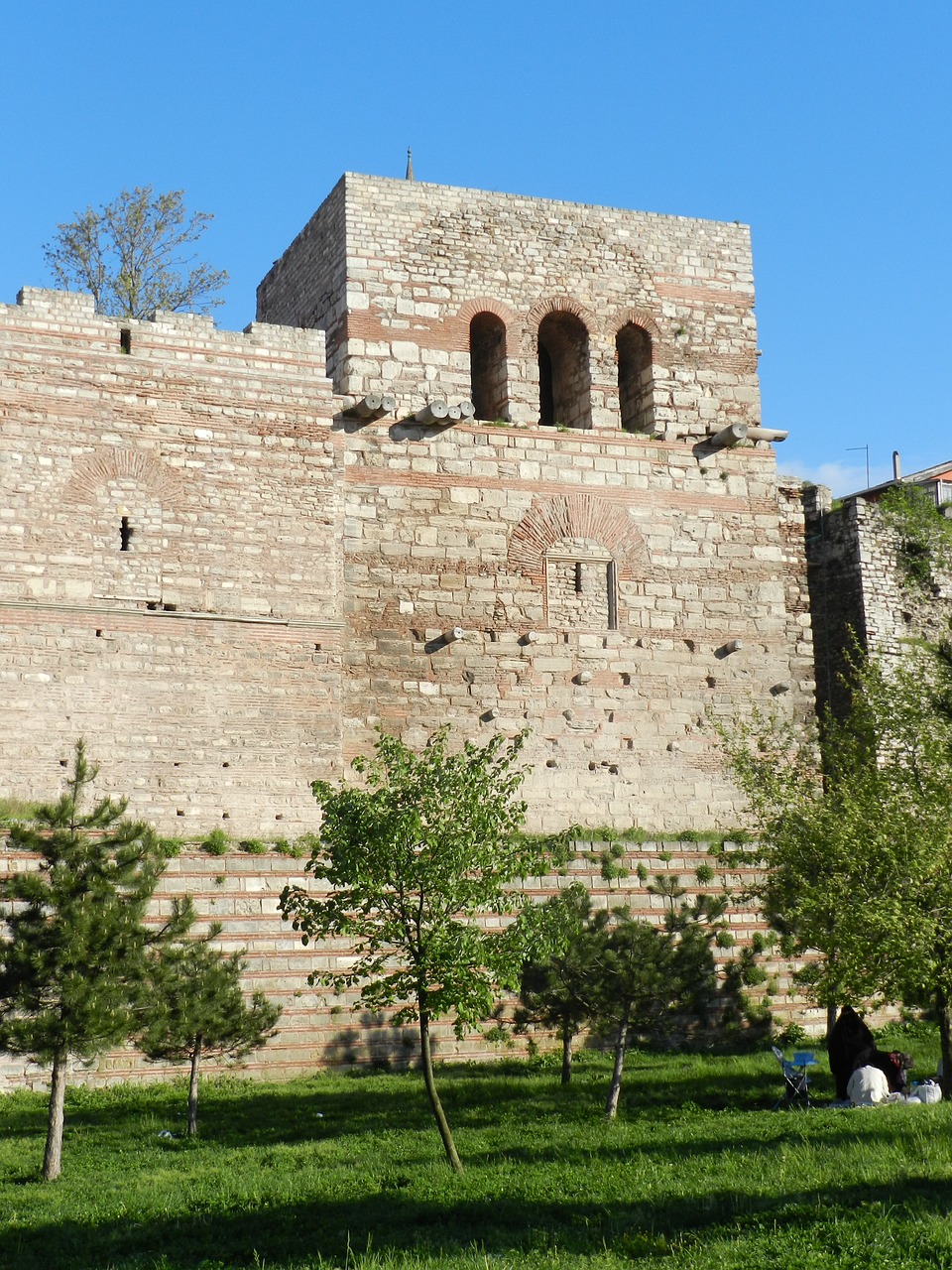 istanbul walls ayvansaray free photo