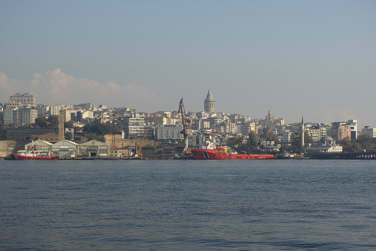 istanbul estuary marine free photo