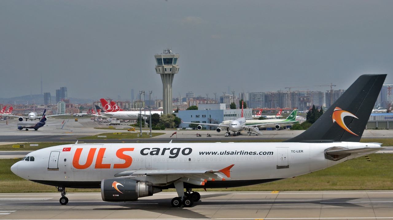 istanbul  airport  freighter free photo