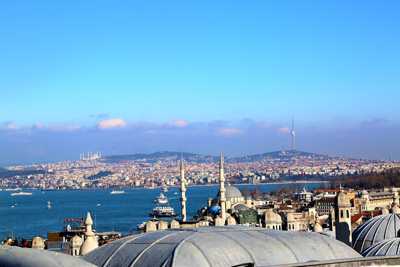 istanbul  marine  city free photo