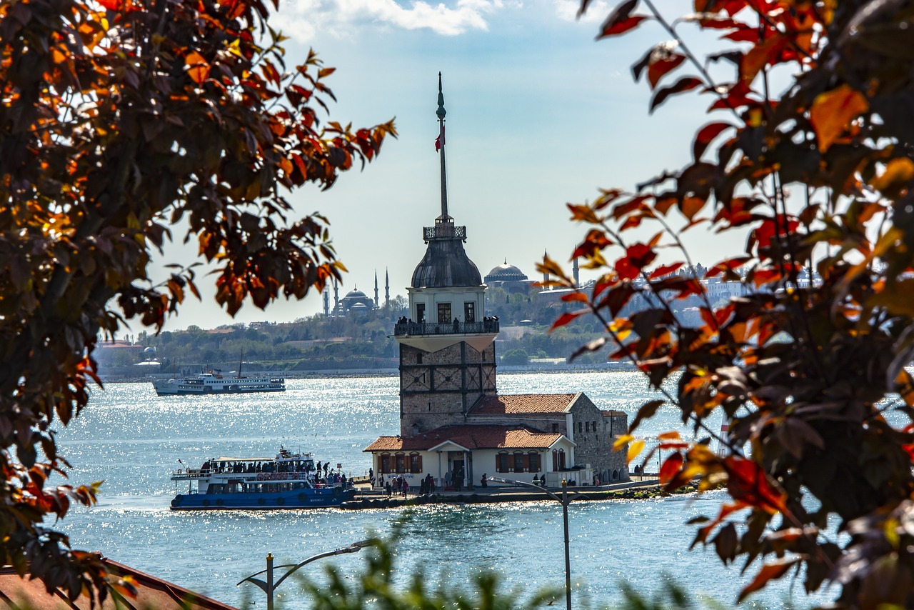 istanbul  the maiden's tower  turkey free photo