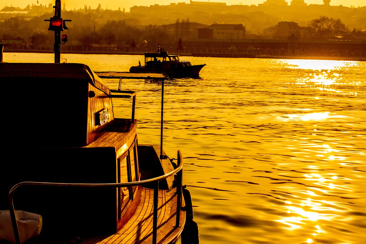 istanbul landscape estuary free photo