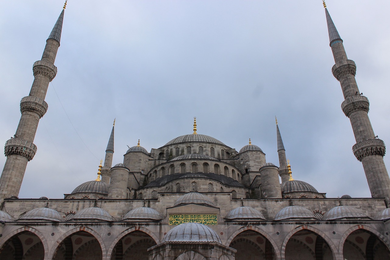 istanbul turkey blue mosque free photo