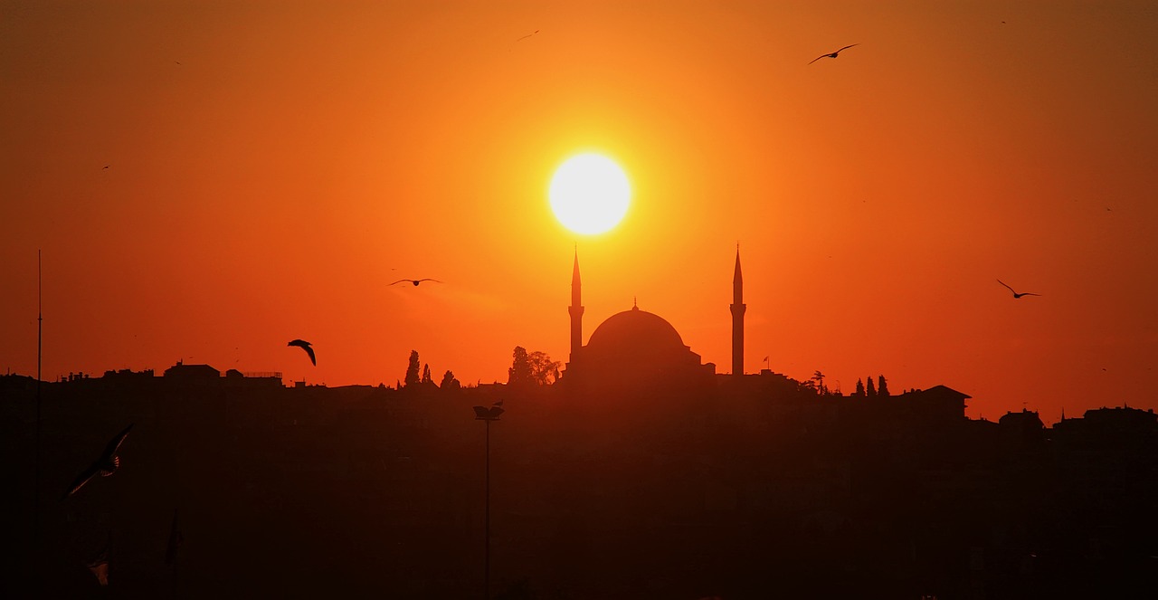 istanbul day sunset free photo