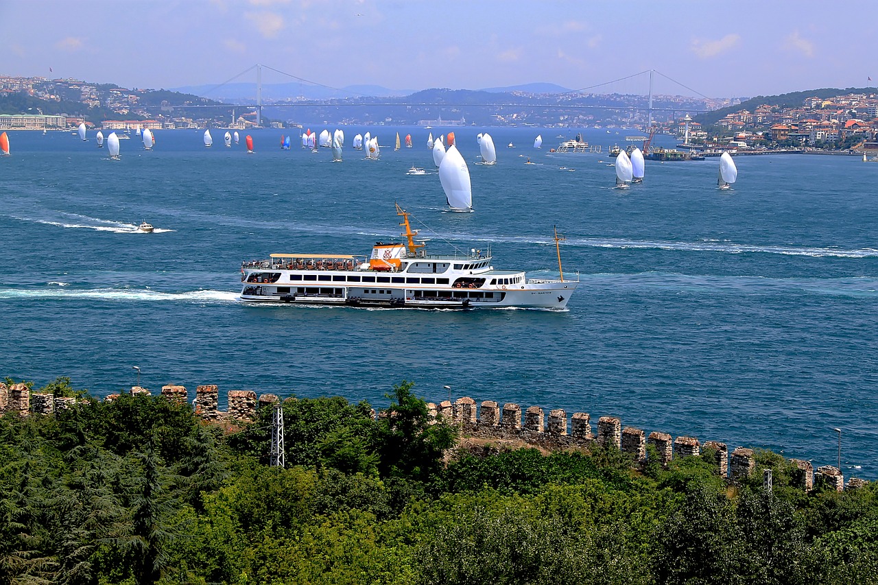 istanbul sail race free photo