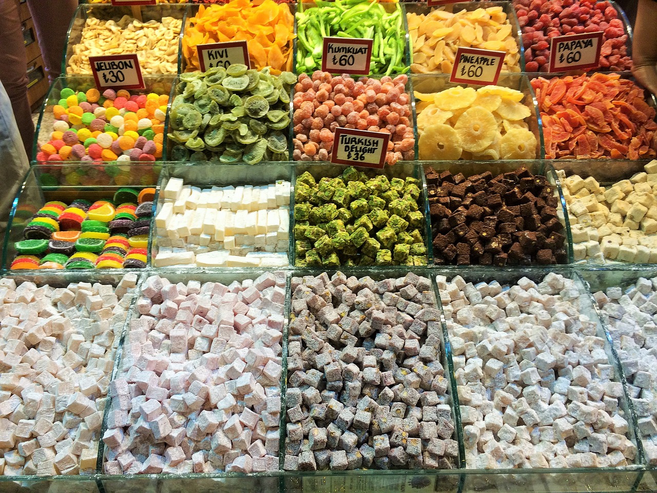 rahat lucum market goods sweets free photo