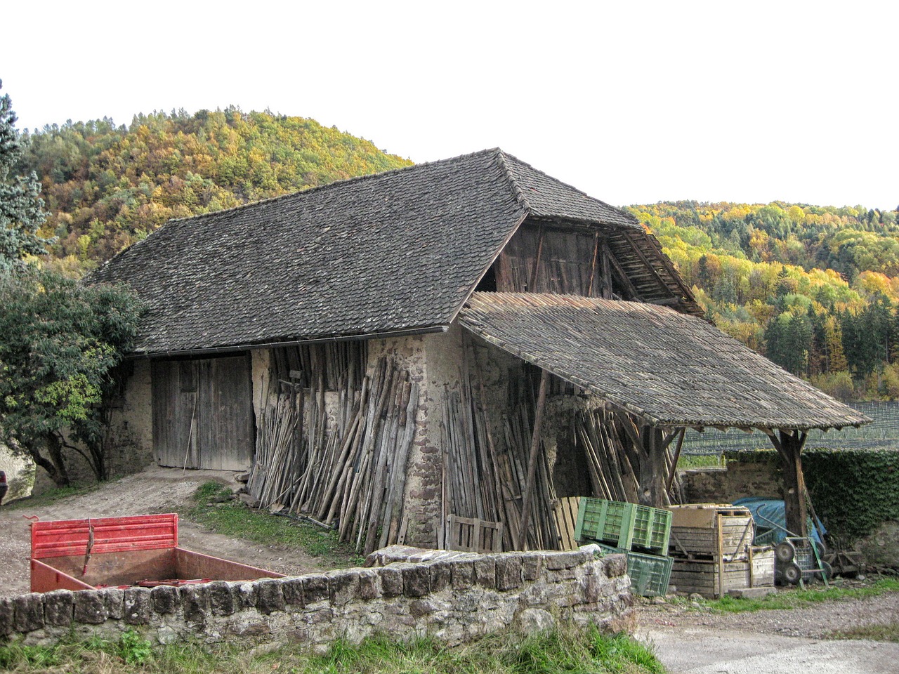 italy barn shed free photo