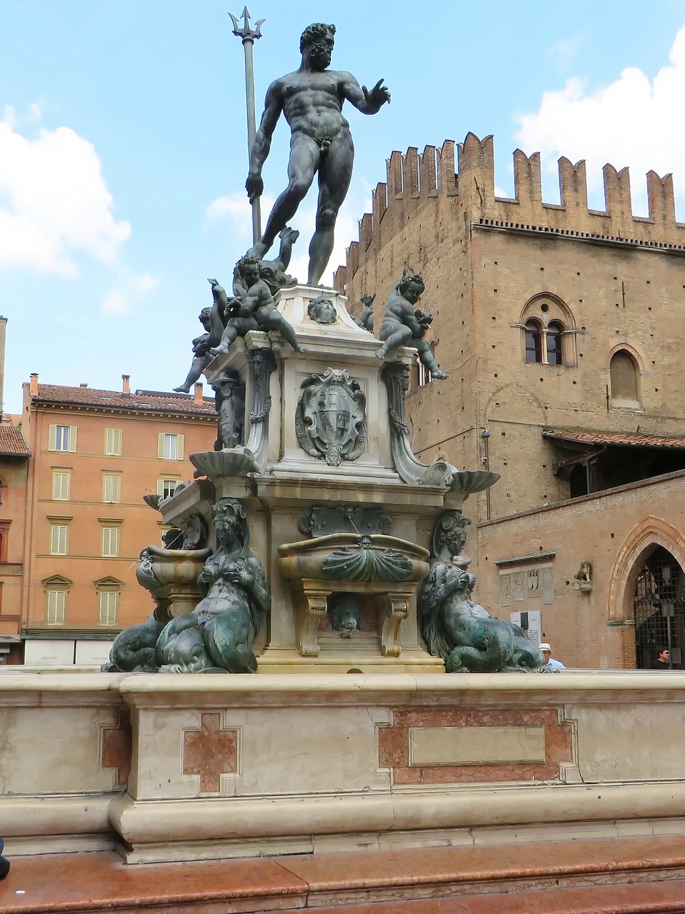 italy bologna fountain free photo