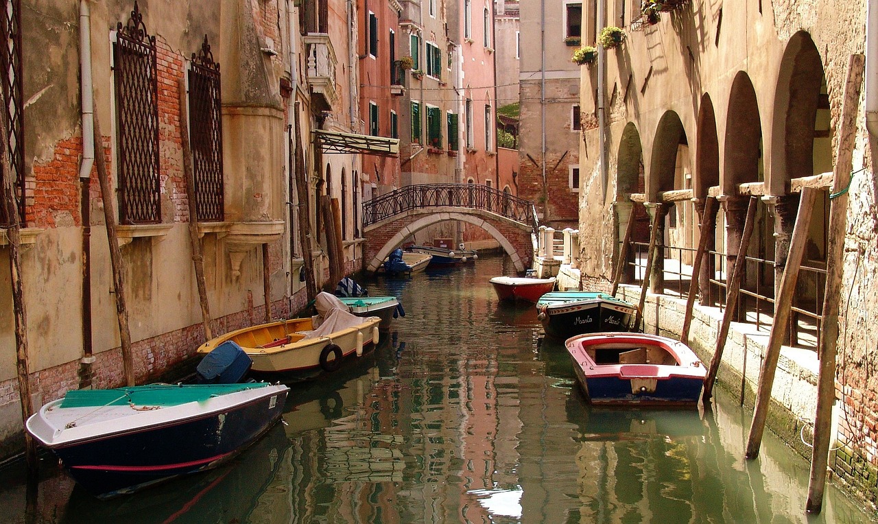 italy venice secondary channel free photo