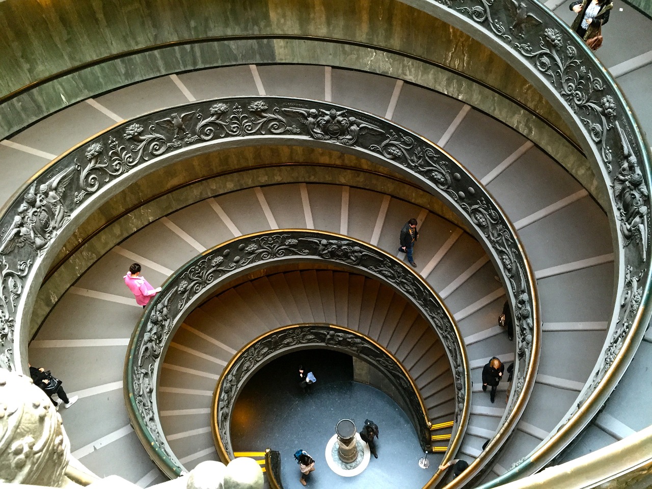 italy stairs vatican free photo