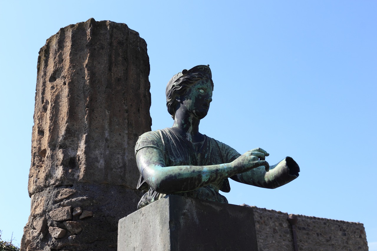 italy pompei roman free photo
