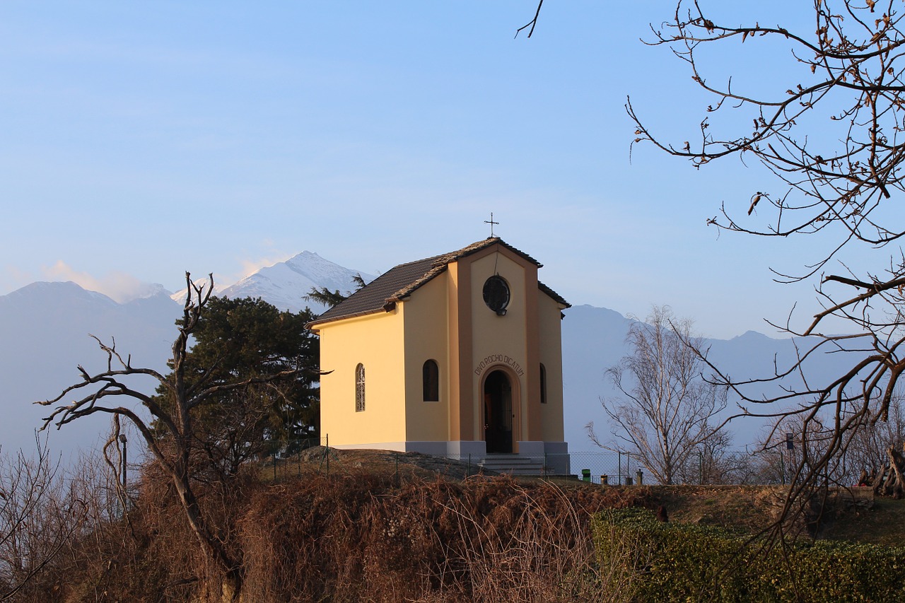 italy nature chapel free photo