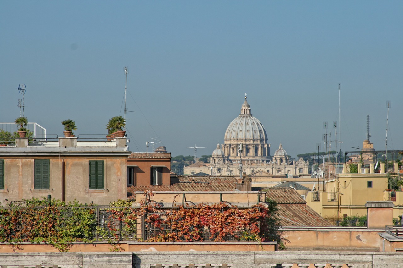 italy rome saint pierre free photo