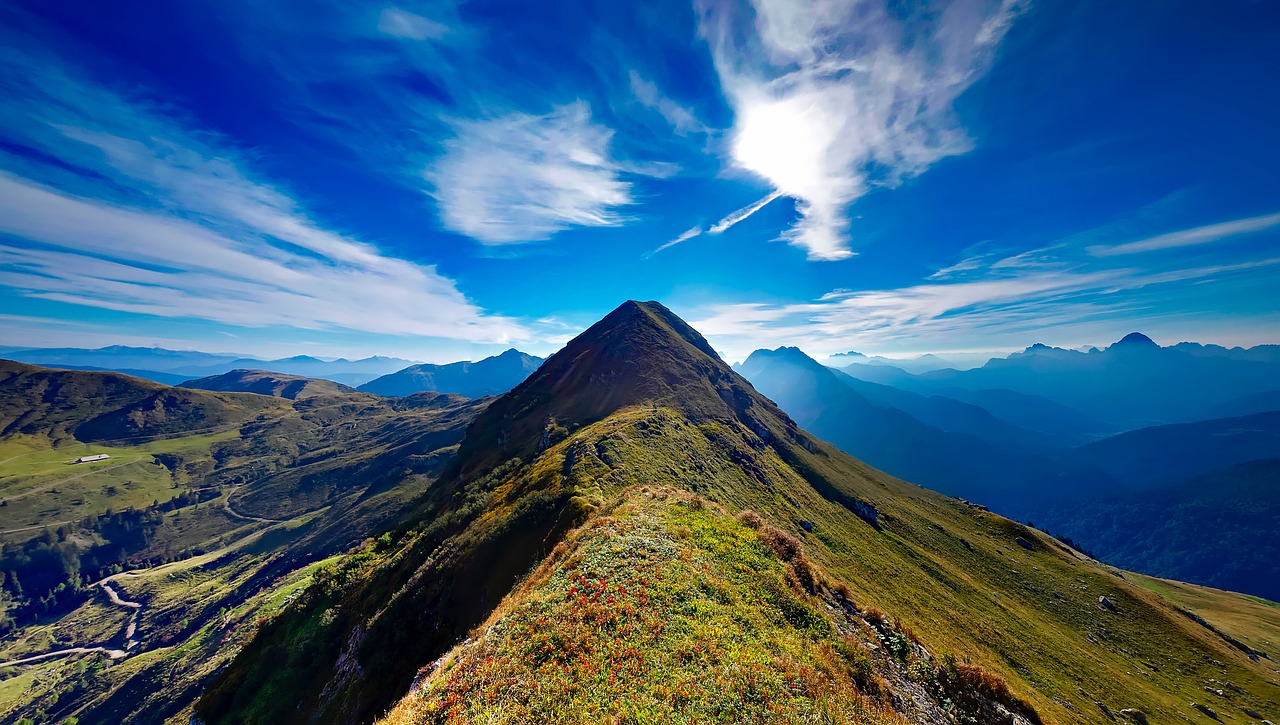 italy panorama mountains free photo