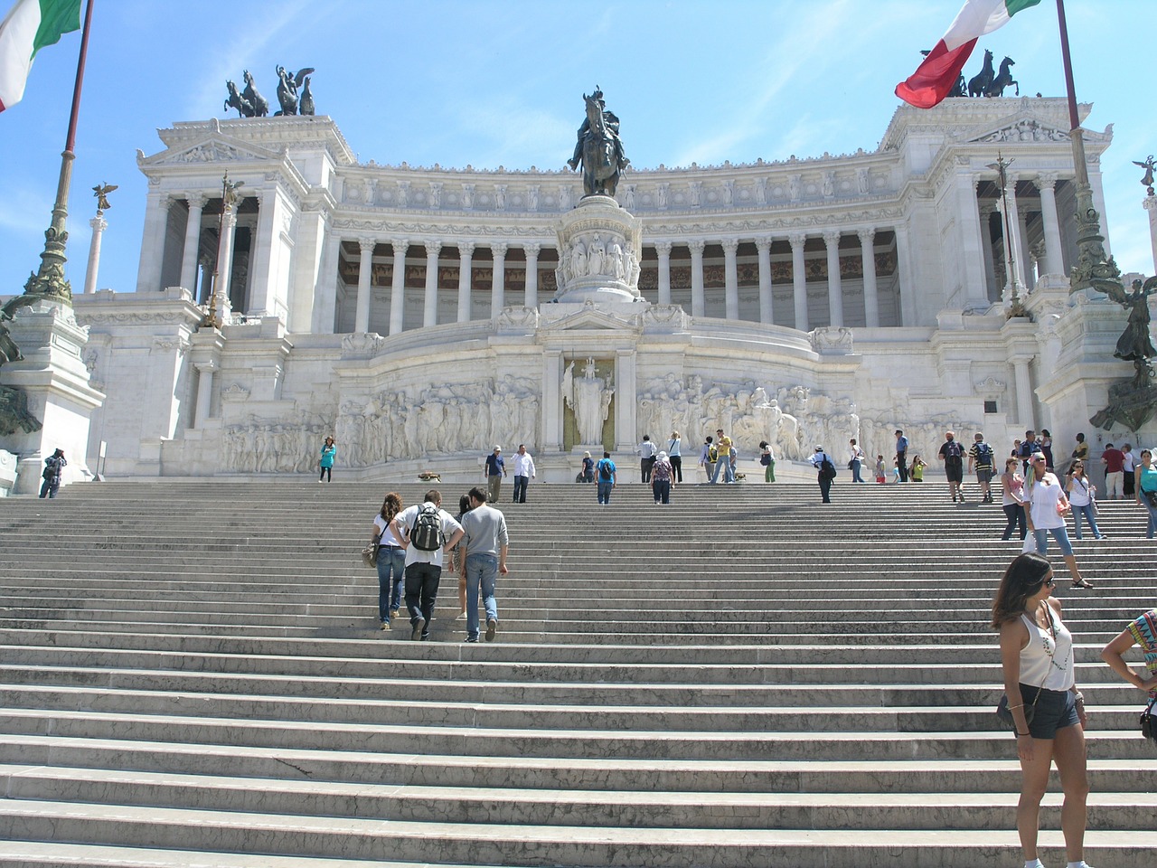 italy steps monument free photo