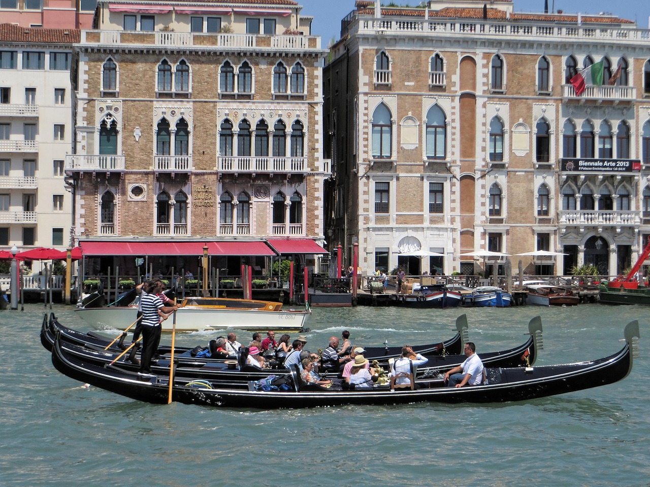 italy venice gondola free photo