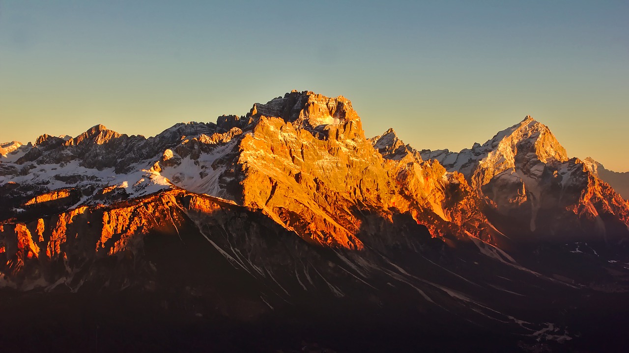 italy mountains panorama free photo