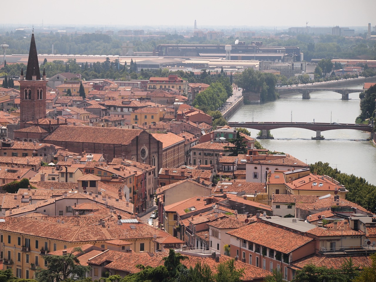 italy verona landscape free photo