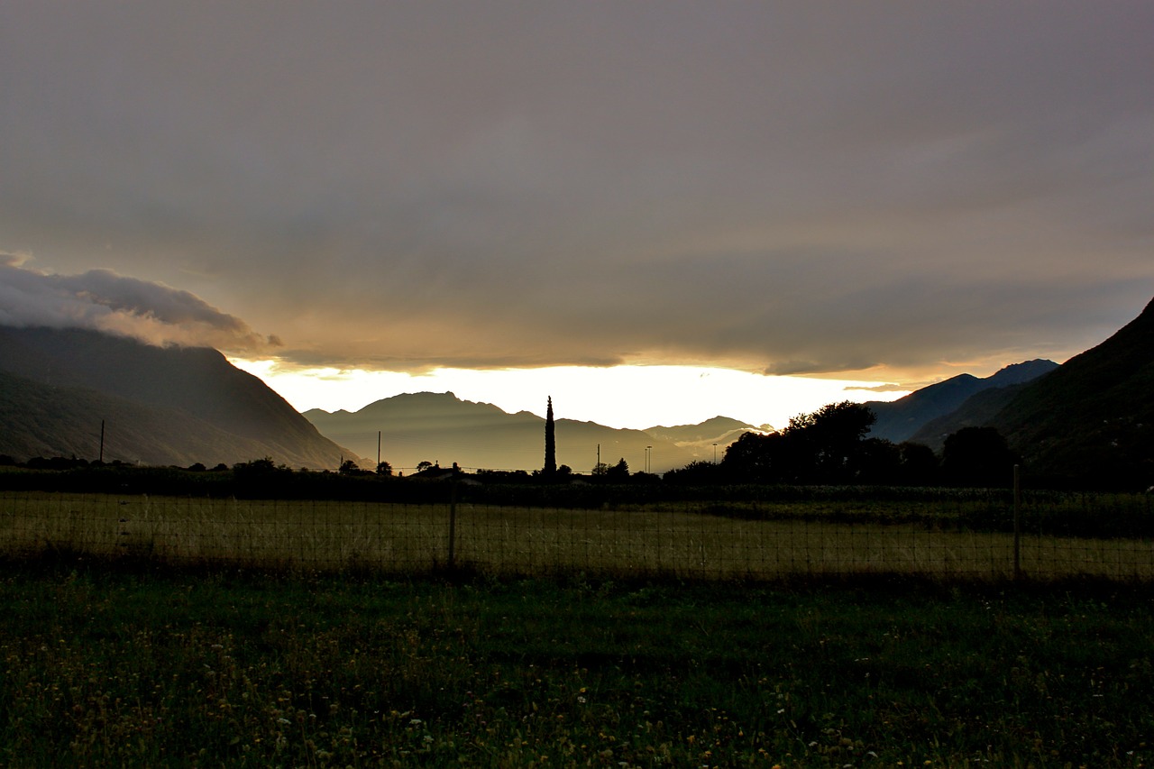 italy lake maggiore landscape free photo