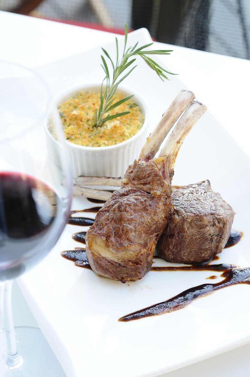 italy food rack of lamb free photo