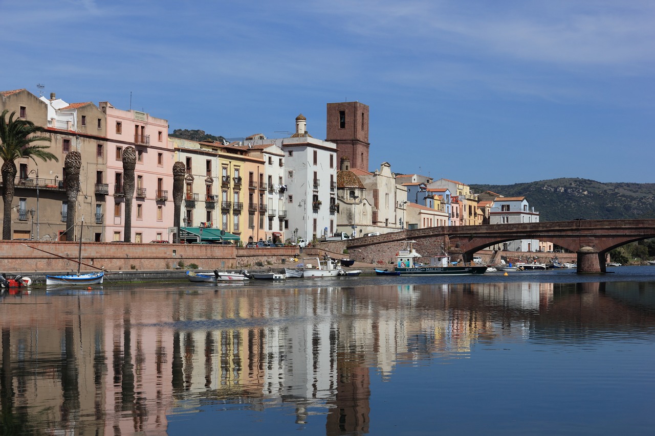 italy sardinia bosa free photo