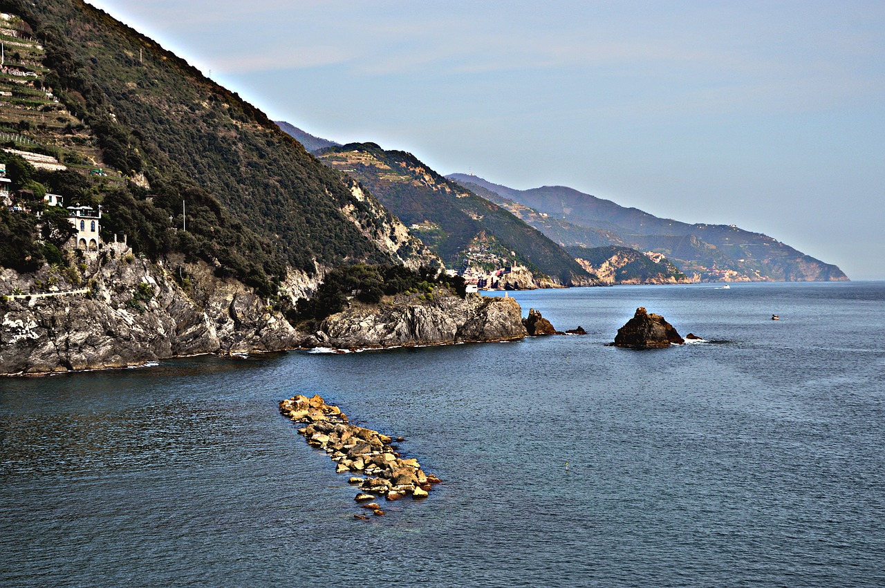 italy coast mediterranean free photo