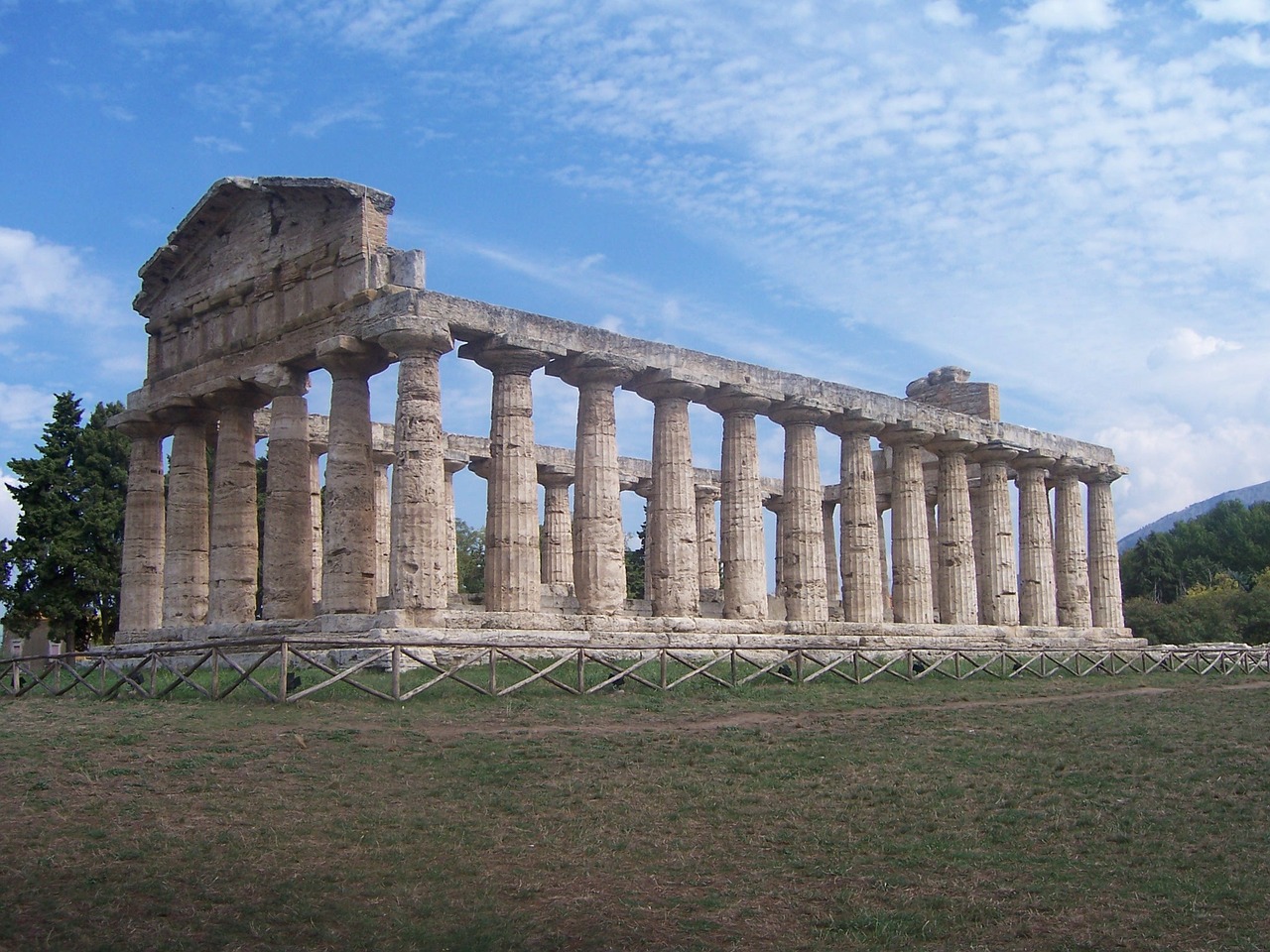 italy pompeii columnar free photo