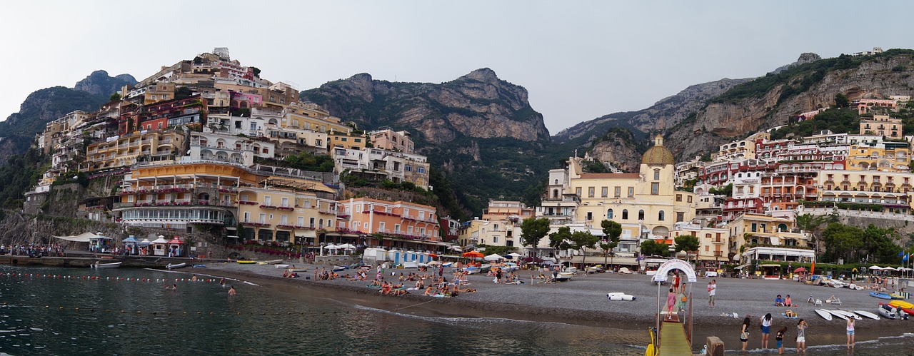 italy positano landscape free photo