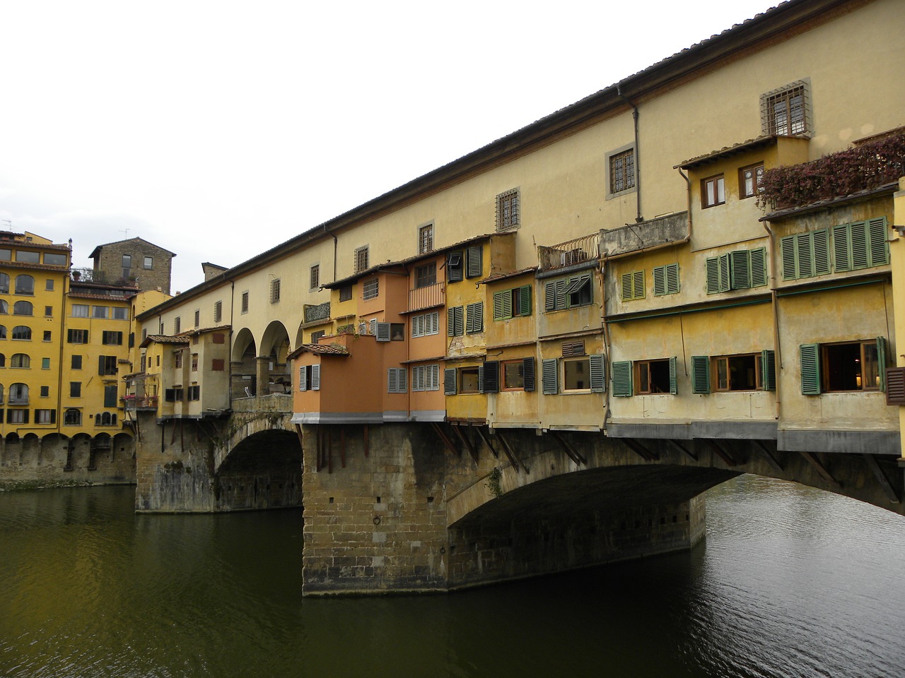 italy florence old bridge free photo