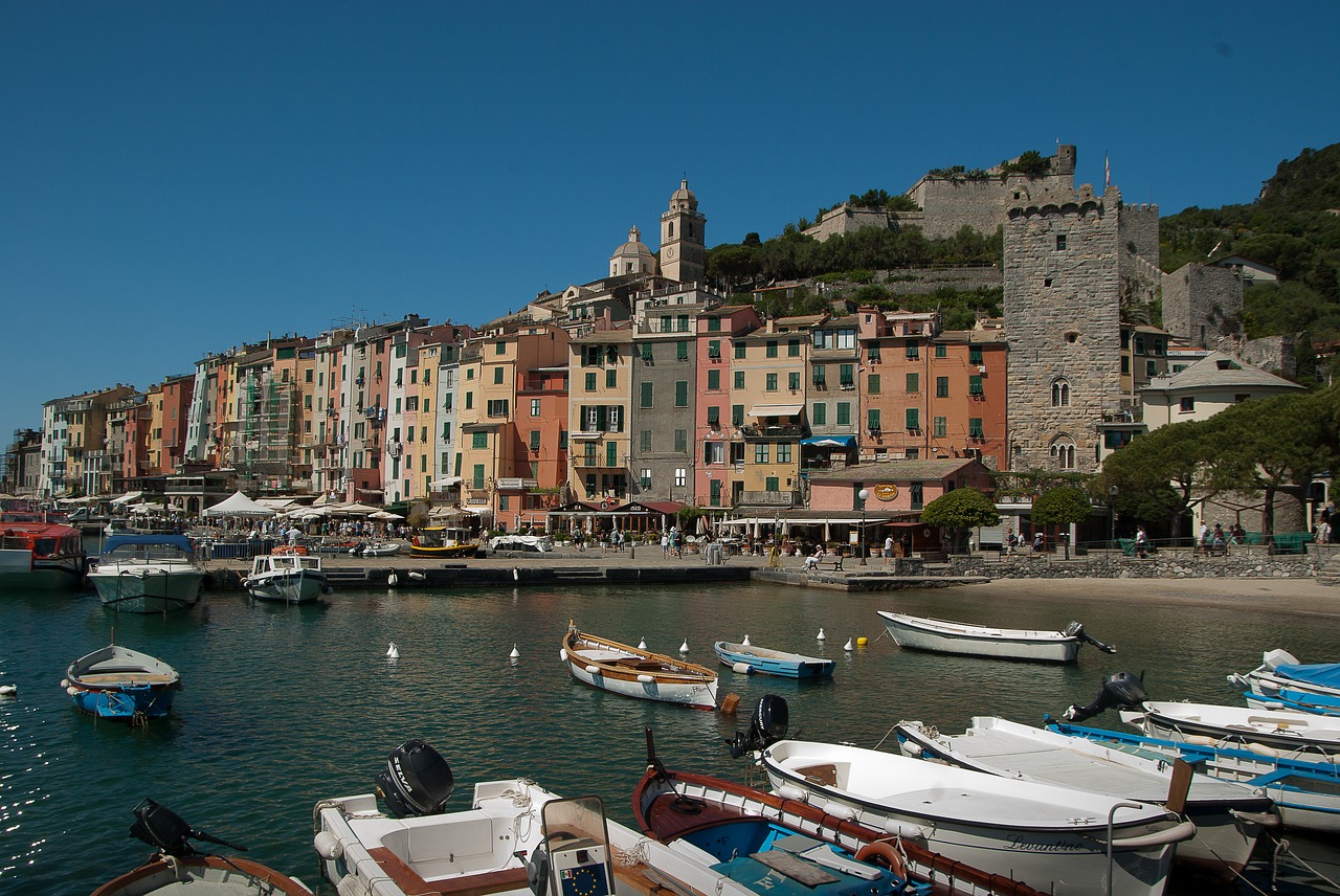 italy portovenere port free photo