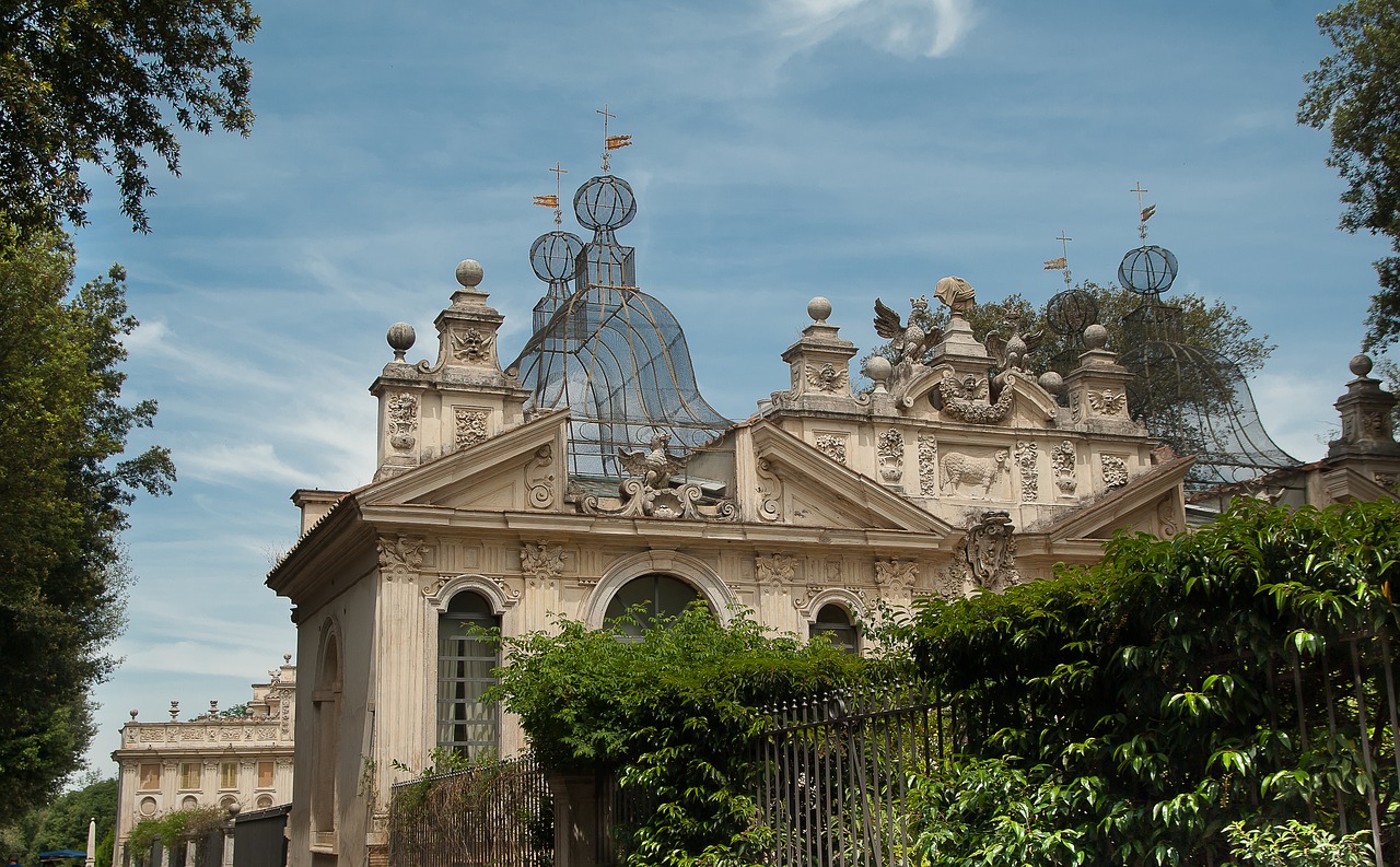 italy rome villa borghese free photo