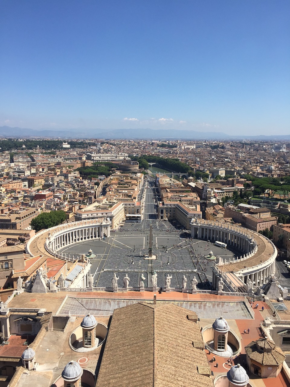 italy rome st peter's square free photo