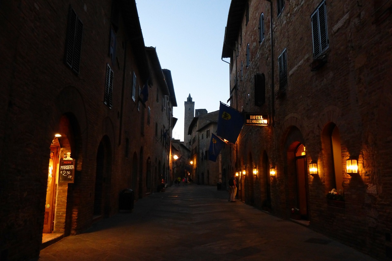 italy light street lighting free photo