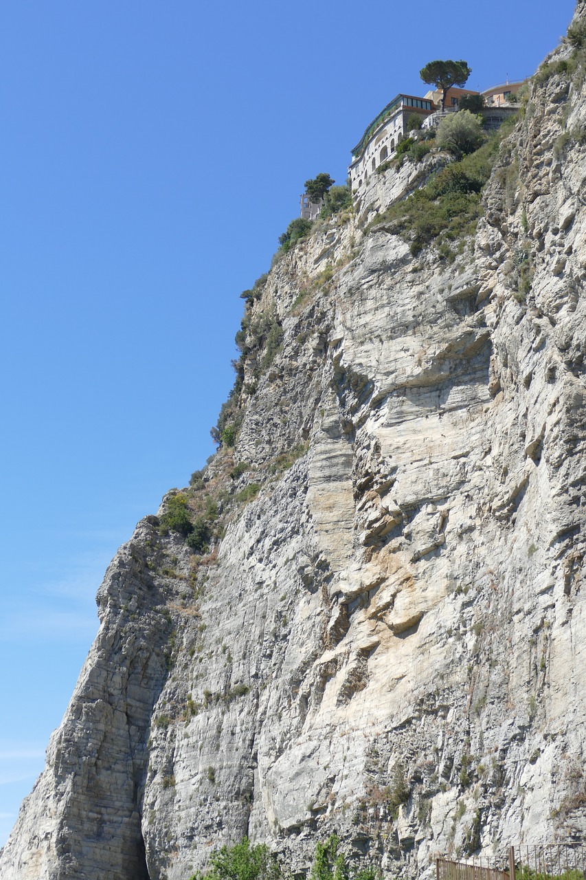 italy campania cliff free photo