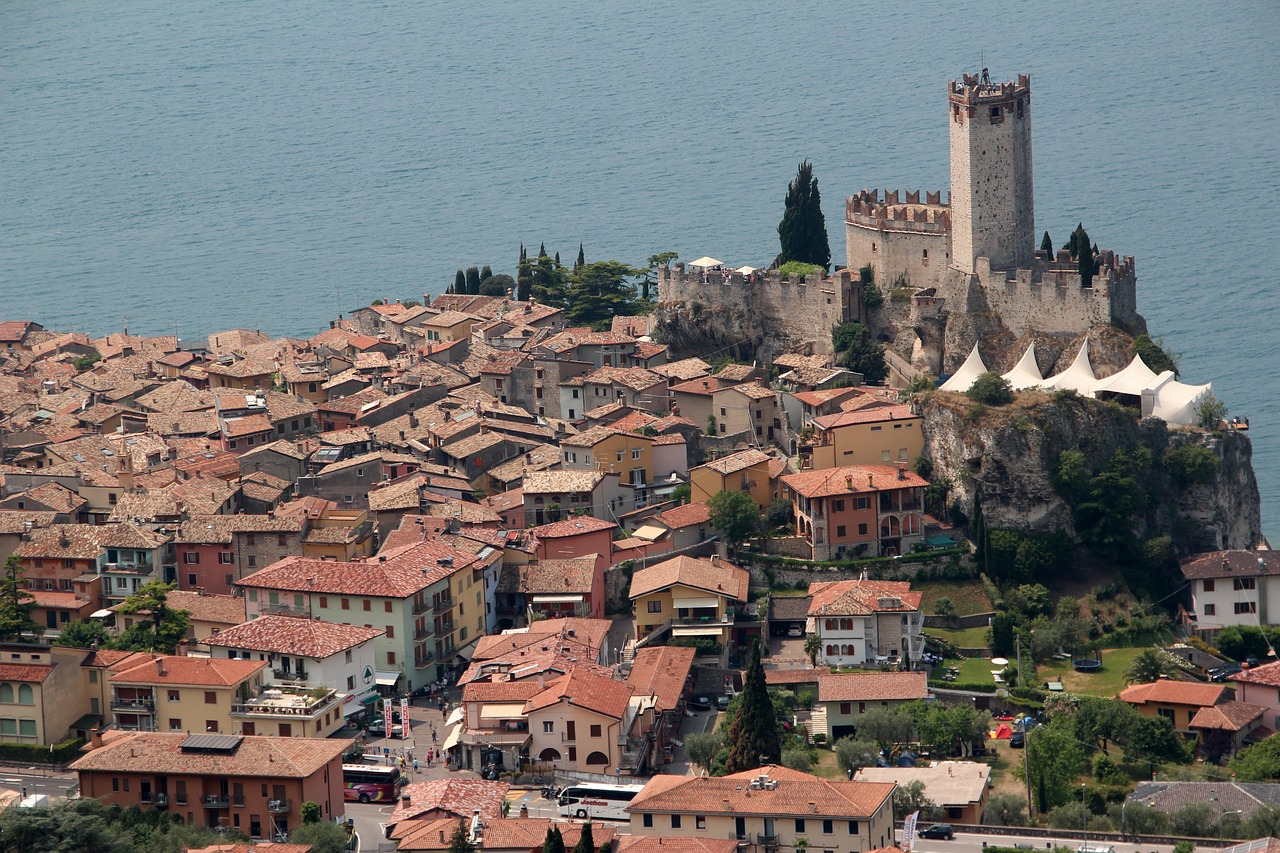 italy malcesine garda free photo