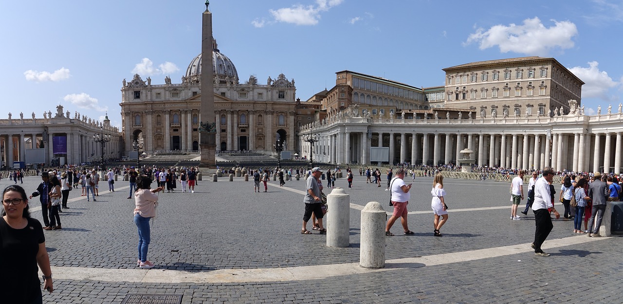italy rome st peter's square free photo