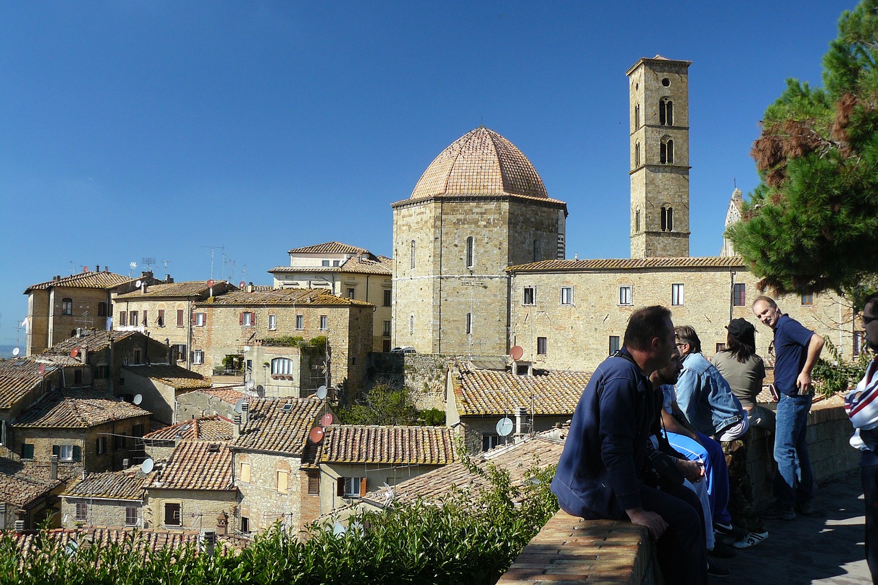 italy  tuscany  volterra free photo