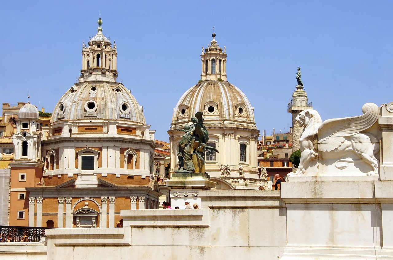 italy  rome  churches free photo