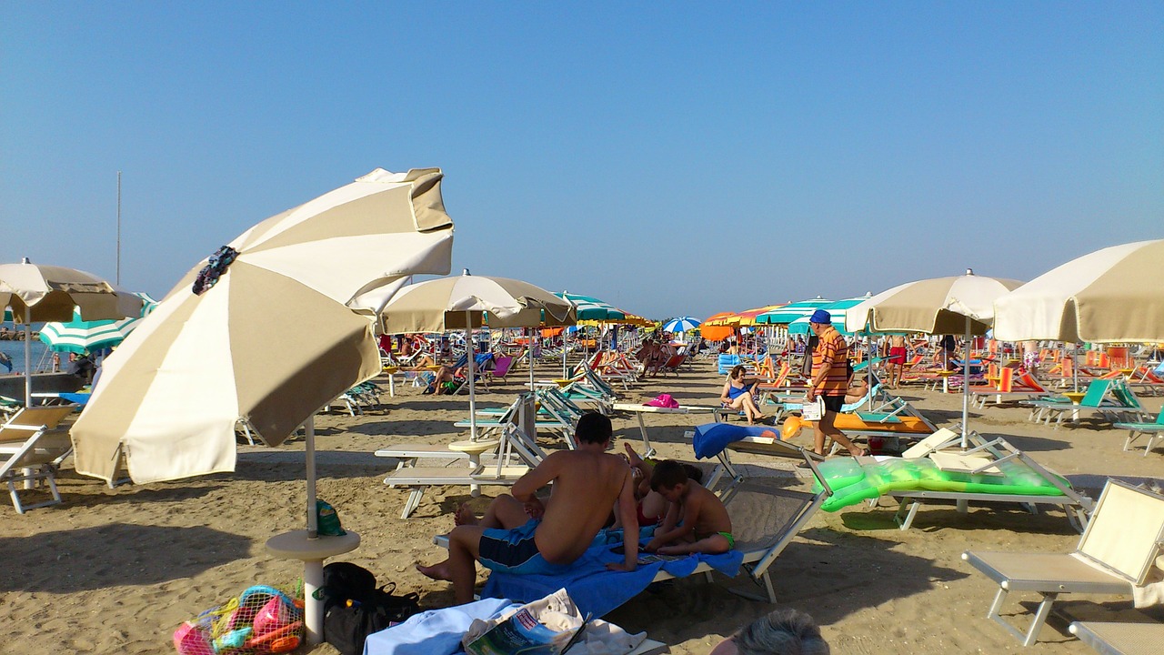 italy adriatic sea sand beach free photo