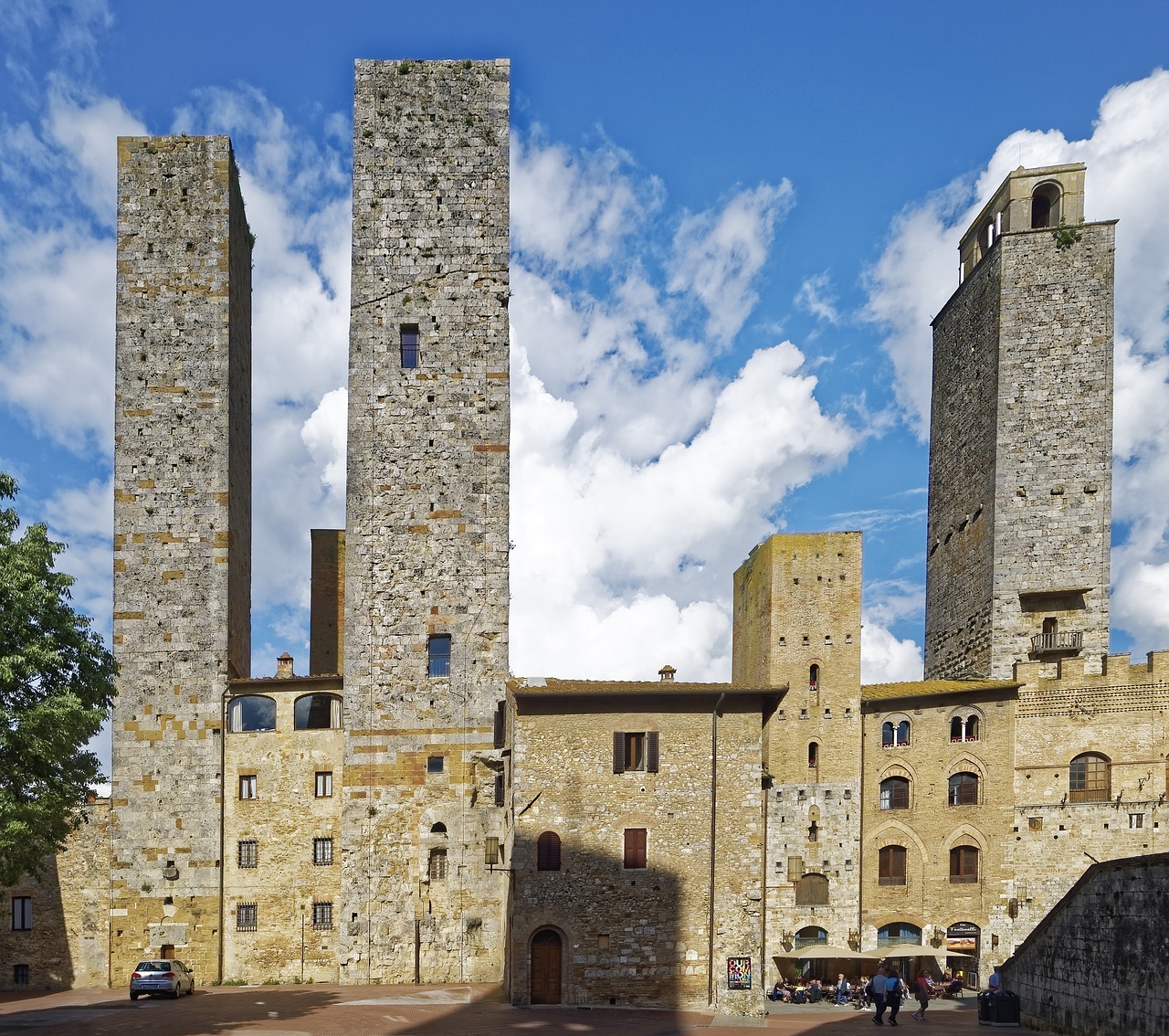 italy  tuscany  san gimignano free photo