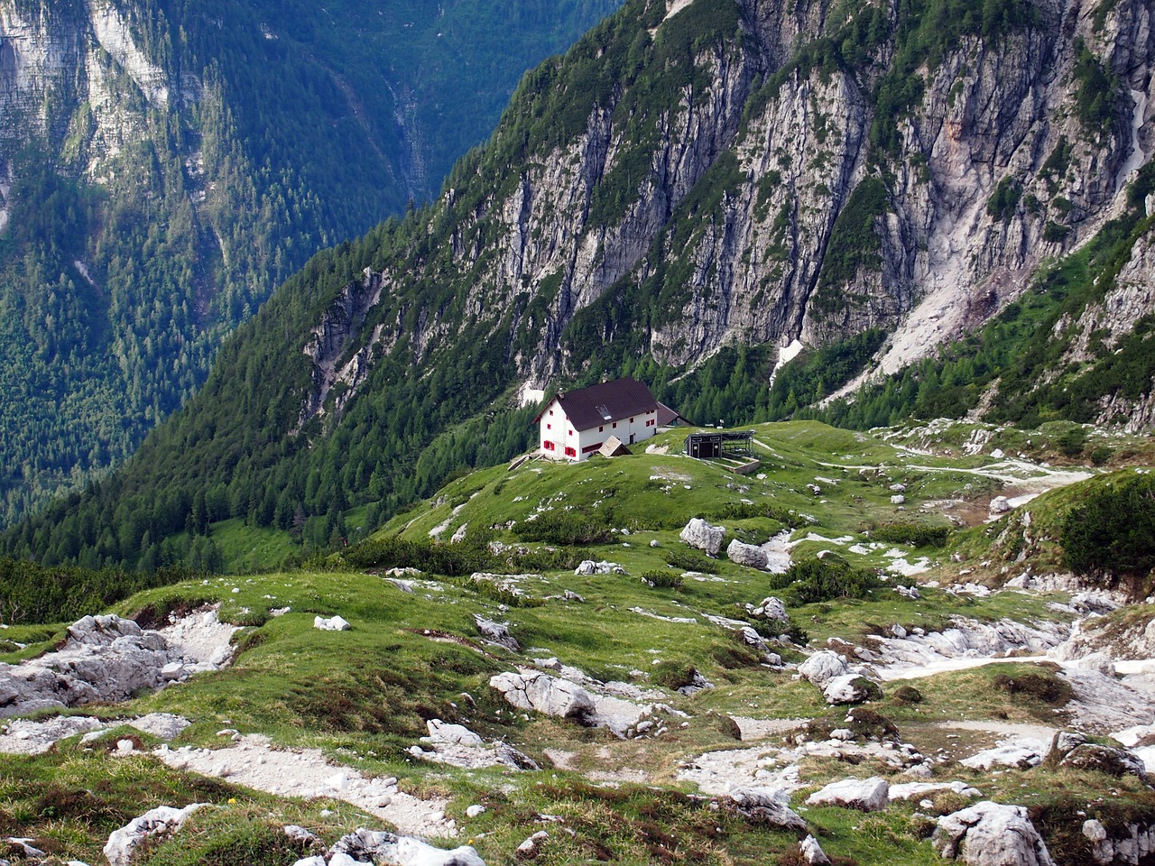 Alpine mountains