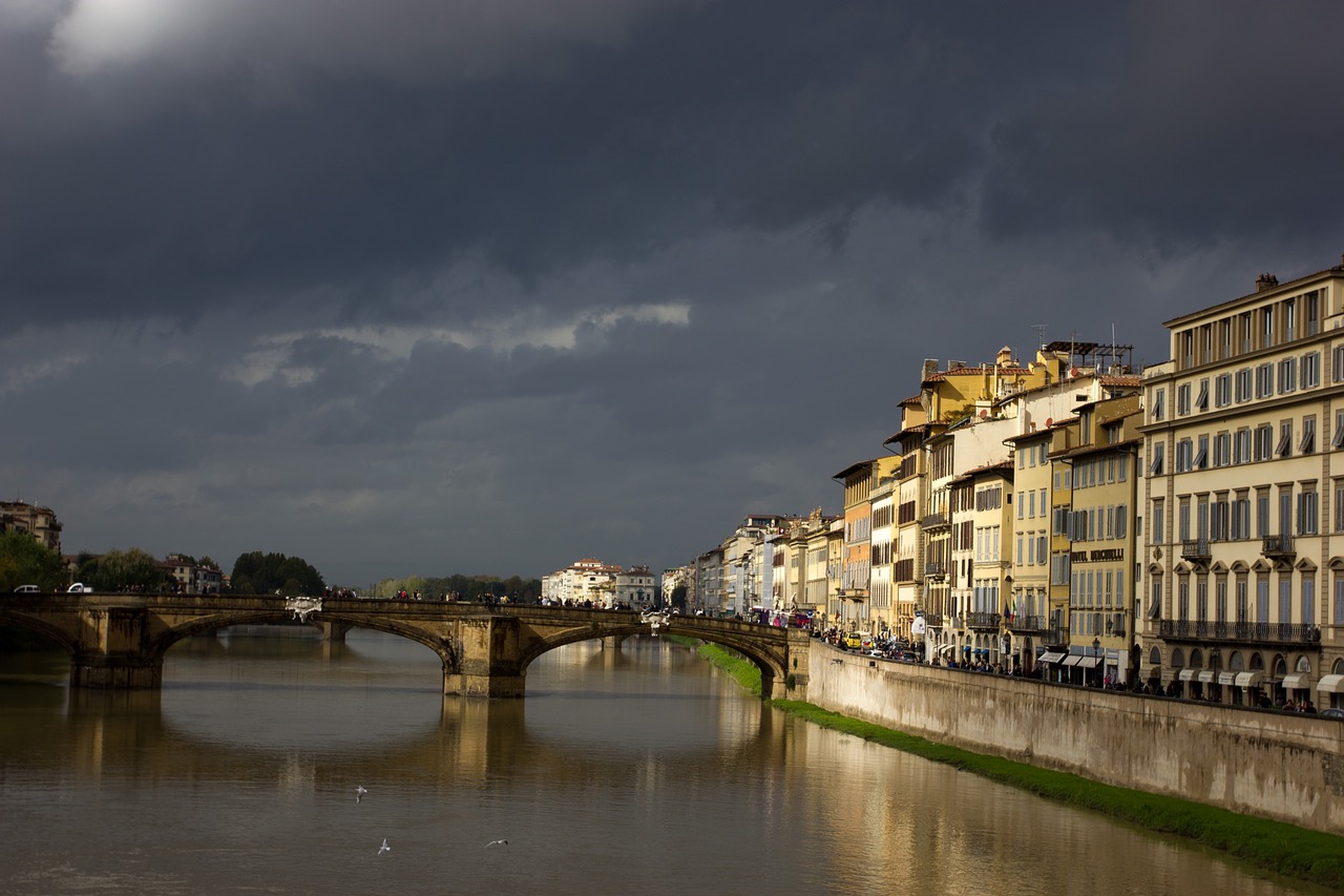 italy  bridge  river free photo